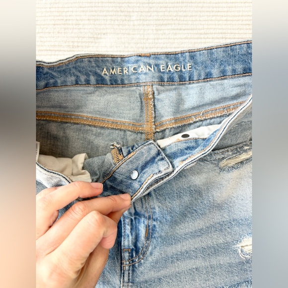 American Eagle Distressed Mom Shorts - Picture 7 of 12